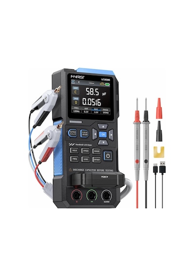 Fnırsı Lc1020e 100khz El Tipi Dijital Köprü Lcr Esr Metre 19999 Count