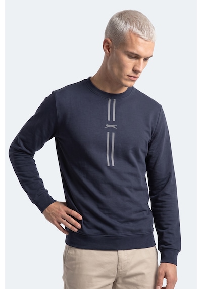 Slazenger Gabıno I Erkek Lacivert Sweatshırt