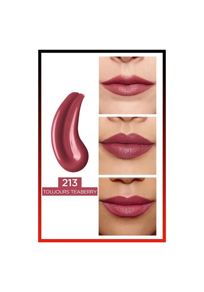L'Oreal Paris Infaillible 2 Step 24 Saat Kalıcı Likit Ruj & Balm 213 Toujours Teaberry
