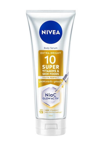 Super10 Serum Etkili Vücut Losyonu Spf15 170 Ml,5 Günde Aydınlatıcı,c Vitamini,niasinamid