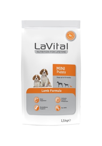Vital Kuzulu Mini Irk Yavru Köpek Maması 1,5kg