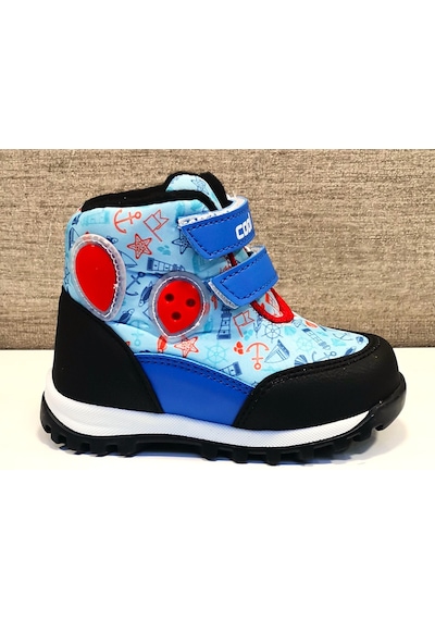 Cool Pixs Bebe Bot Mavi Siyah - Turuncu