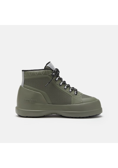 Bot Kar Erkek 80d2480080-m006 Moon Boot Luna Trek Mid Nylon Khaki Null