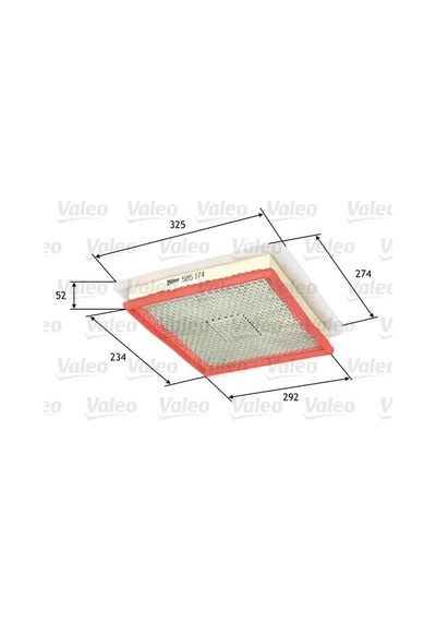 Opel Astra H Hava Filtresi 1.3 Cdti 2005-2012 Valeo 585174