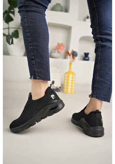 Pierre Cardin 10062 Siyah Memory Foam Unisex Sneakers