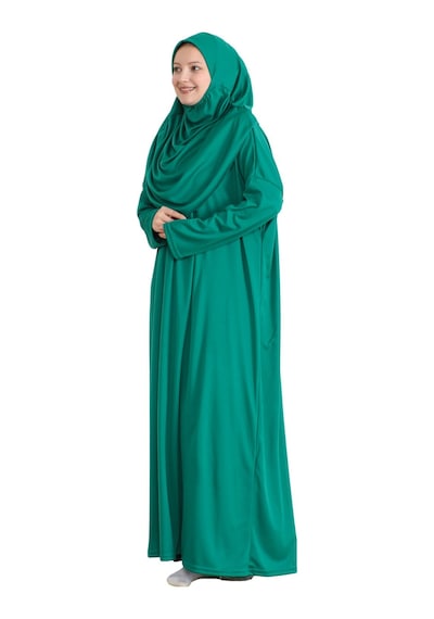 Modish Group Keseli Namaz Elbisesi Eşarp Ve Tesbih Hazır Tesettür Giyim Türban Müslüman Giysi Takım Yeşil Modish Group Keseli Namaz Elbisesi Eşarp Ve Tesbih Hazır Tesettür Giyim Türban Müslüman Giysi Takım Yeşil