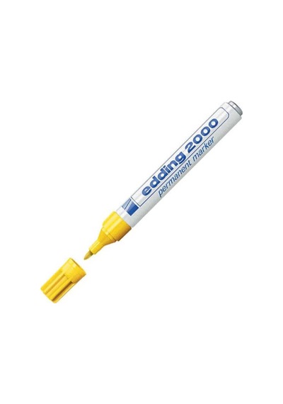 Edding 2000 C Permanent Markör Yuvarlak Uç 1.5-3 Mm Sarı