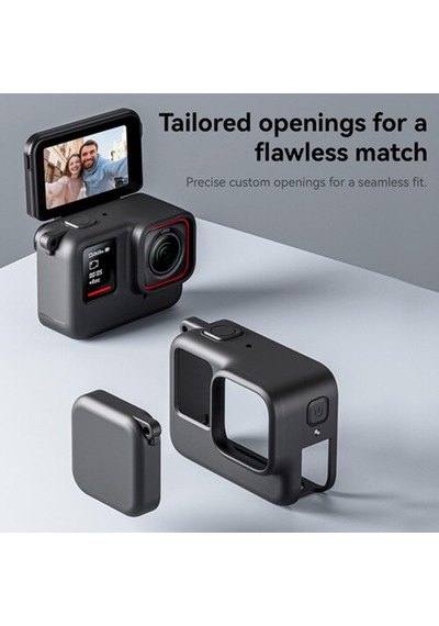 Silikon Koruyucu Kılıf + Lens Kapağı Insta360 Ace Pro İle Uyumlu, Hafif, Darbeye Dayanıklı, Tam Oturan Esnek Tasarım Diğer Silikon Koruyucu Kılıf + Lens Kapağı Insta360 Ace Pro İle Uyumlu, Hafif, Darbeye Dayanıklı, Tam Oturan Esnek Tasarım Diğer