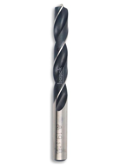 MTE 19,5 mm Taşlanmış Metal Matkap Ucu HSS DIN 338