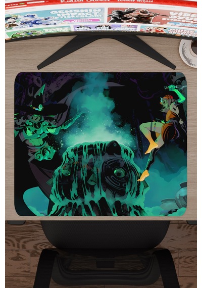 Hades 2 Kaymaz Dikişli Kauçuk Oyuncu Mousepad V5 - 48x40 Xl Gaming Mouse Pad Fare Altlığı
