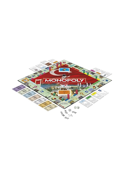 Hasbro Monopoly Emlak Ticareti Türkiye 01610 Kutu Oyunu