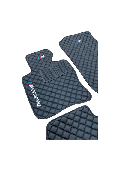 Oto Halı Paspas Bmw 5 Serisi E60 2003-2010 Uyumlu M Performance M Teknik Sport Kaymaz & Şık Tasarım - Tasarım 4