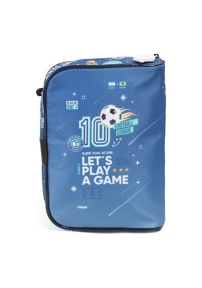 Chımola Chml Gamer Futbol Kalem Çantası Mavi E