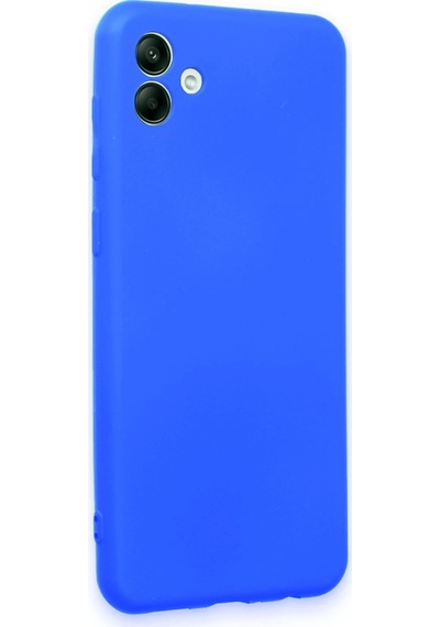 Newface Samsung Galaxy Uyumlu A04 Kılıf First Silikon Semeglbl - 64 - Mavi