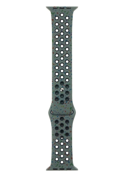 Ekılıf - Apple Uyumlu  Watch 38mm - Kordon Yeni Seri 2023 Silikon Strap Kayış Krd-02 - Krem
