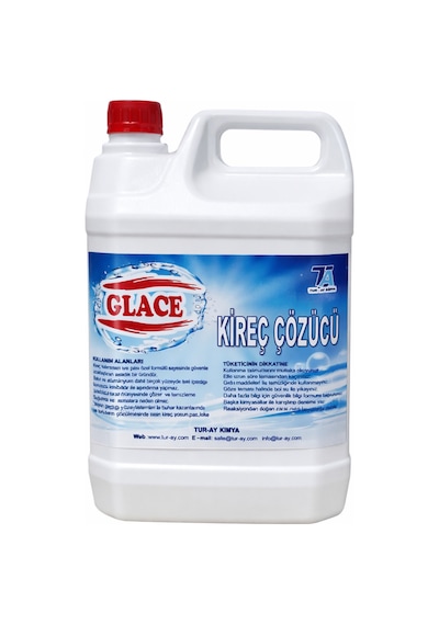 Kireç Çözücü 5 Litre Güçlü Kireç Ve Pas Temizleyici Kireç Sökücü 5 L Diğer