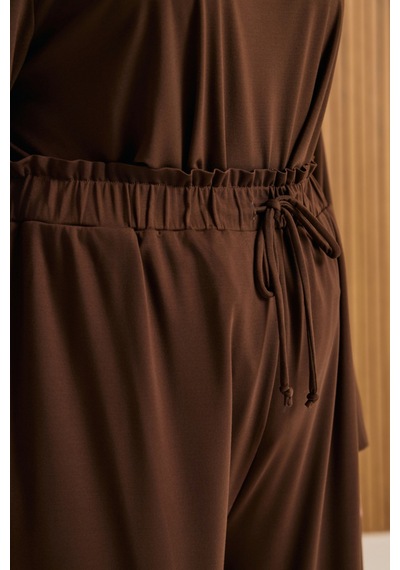 Aker Rayon Pijama Altı Kahverengi Kahverengi