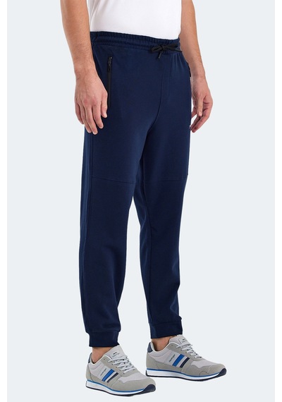 Slazenger Only In Erkek Fermuar Cepli Lacivert Eşofman Altı Lacivert