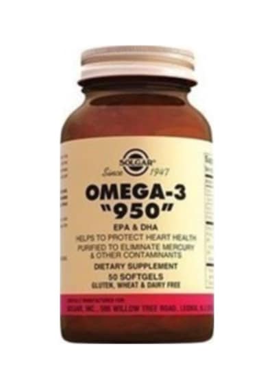 Solgar Omega 3 Yumuşak Jelatin 50 Kapsül - 950 Mg