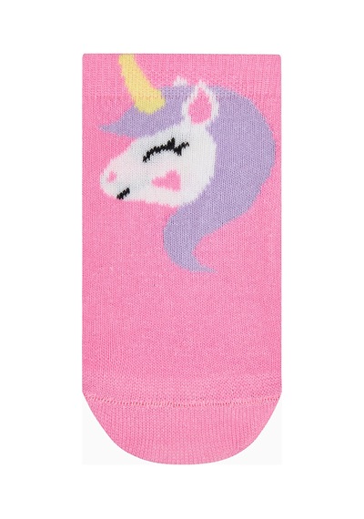 Penti Kız Çocuk Sweet Unicorn Çok Renkli 4lü Patik Çorap