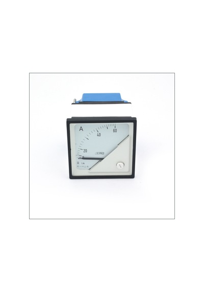 Frer Ac Analog Ampermetre 60/5a Akım Trafosu Girişli 72x72mm. 90