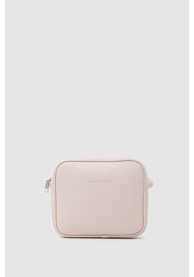 Shule Bags Lina Çapraz Çanta Pudra Pembe