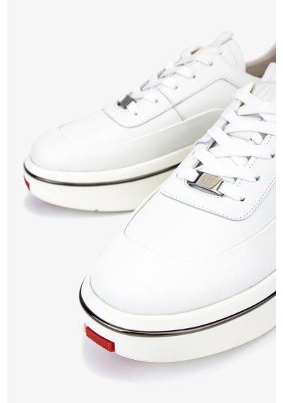 Valmenti Erkek Hakiki Deri Beyaz Sneakers & Spor Ayakkabı 381 23347 Erk Ayk Y26 Beyaz
