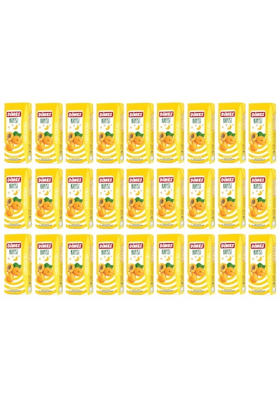 Dimes Kayısı Nektarı 200 Ml X 27 Adet