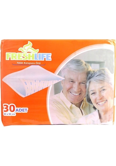 Freshlife Yatak Koruyucu Ped Örtü 60 x 90 CM 30’lu Freshlife Yatak Koruyucu Ped Örtü 60 x 90 CM 30’lu