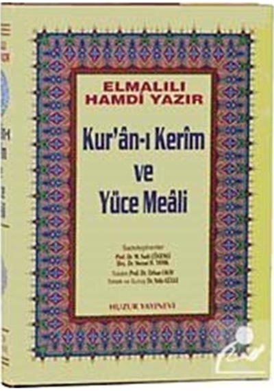 Kur'an-ı Kerim ve Yüce Meali (Cami Boy - Hafız Osman Hattı) - Elmalılı Muhammed Hamdi Yazır - Huzur Yayınevi