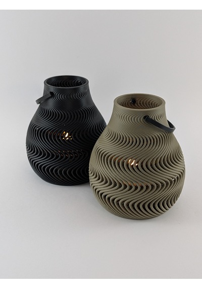 En-cag Dalga Desenli Tealight Mumluk Modern Led Mum Tutucu Dekoratif Işıklı Bss Çok Renkli