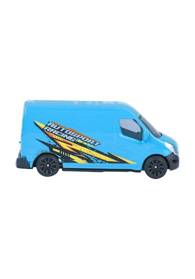 Majorette Sokak Yarış Arabaları Renault Master Mavi Çok Renkli