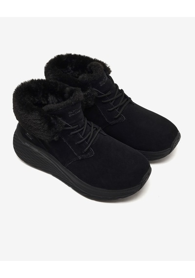 Skechers Max Cushıonıng Elıte 2.0 Boot Snow Daze Kadın Siyah Bot 144368 Bbk Siyah