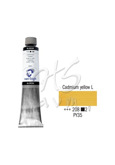 Van Gogh Yağlı Boya 200 ML Seri:2 No:208 Cadmium Yellow L