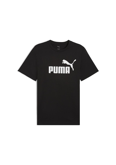 Puma ESS No. 1 Logo Tee Unisex  Siyah Tişört