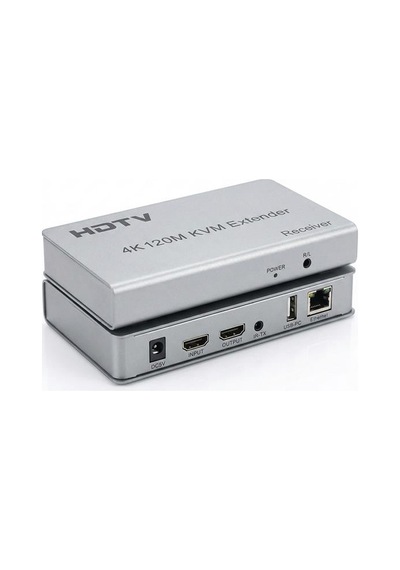 Enkado Ekd-he120kvm 4k 120 Metre Hdmı Usb Kvm Extender