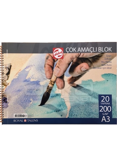 Talens Çizim Bloğu 200Gr 25 X 35 Cm 15 Yaprak