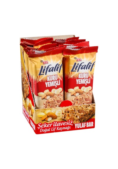 Eti Lifalif Yulaf Bar 35g Kuruyemişli Atıştırmalık 2'li Ekonomik Paket - 2 Adet Tarı