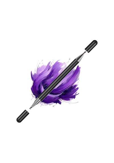 Honor Pad 9 İle Uyumlu Çift Uçlu Hassas Dokunmatik Stylus Kalem Gecikmesiz Çoklu Uyum Siyah