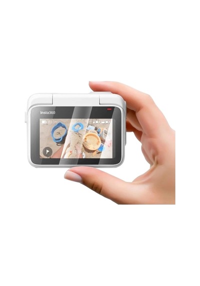 Insta360 Go 3 Uyumlu 2 Adet Şeffaf Hidrojel Ekran Film Nano Jelatini
