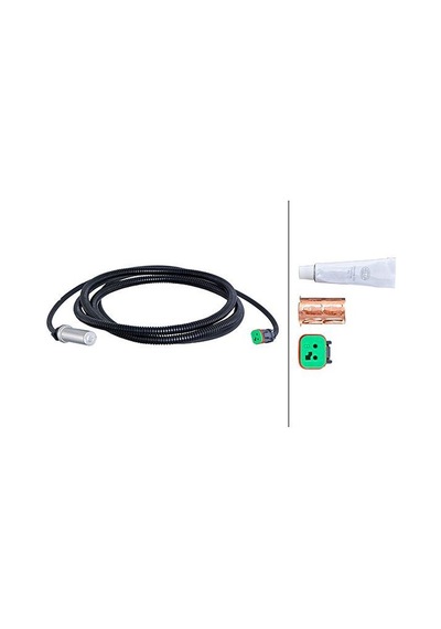 Hella Abs Sensörü Ön Sağ Dısk Tip A Tipi Fıs Spıral Korumalı Scania P.g.r.t.-serı 2004 Ve Sonrası Hella 6pu230048-611