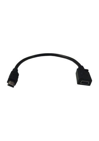 Mini Usb Dişi Erkek Uzatma Kablosu 5 Pin Mini Usb Dişi Erkek Kablo 20cm
