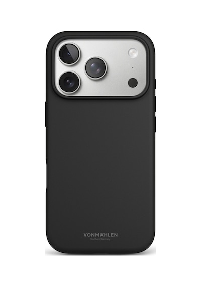 Vonmahlen Apple iPhone Uyumlu 17 Pro Soft Silikon Kılıf Siyah
