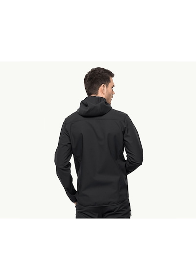 Jack Wolfskin Bornberg Hoody M Erkek Outdoor Montu Siyah 1307471-6000