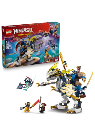 LEGO® NINJAGO® Rogue’un Robot Ejderha Binicisi 71843 - 8 Yaş ve Üzeri Çocuklar için 4 Minifigür İçeren Yaratıcı Oyuncak Yapım Seti (584P) LEGO® NINJAGO® Rogue’un Robot Ejderha Binicisi 71843 - 8 Yaş ve Üzeri Çocuklar için 4 Minifigür İçeren Yaratıcı Oyuncak Yapım Seti (584P)
