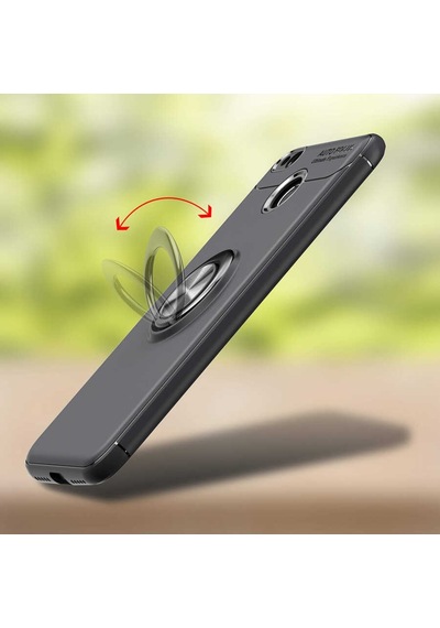 Xiaomi Redmi 4X Kılıf Zore Ravel Yüzüklü Silikon Kılıf