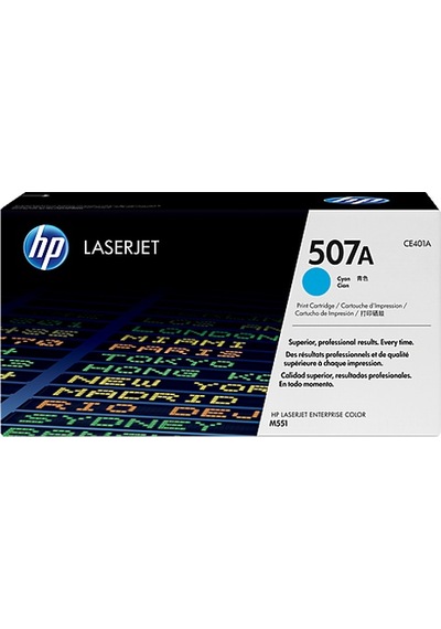 Hp 507A Ce401A Mavi Toner