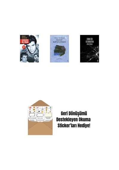Darağacında Üç Fidan Ciltli + Bahar Karşılaması + Çıkmak İçin Bu Karanlıktan + Okuma Sticker'ları