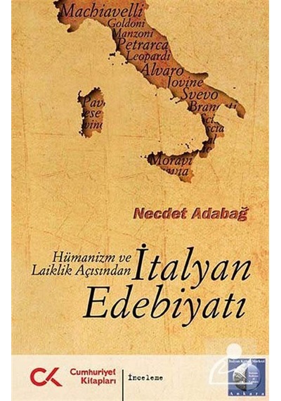 İtalyan Edebiyatı - Necdet Adabağ - Cumhuriyet Kitapları