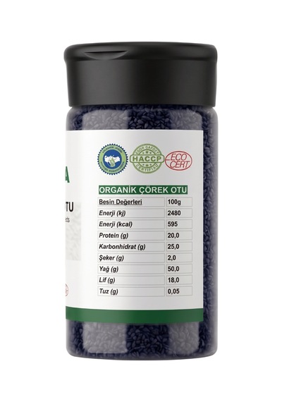 Organik Çörek Otu 50g Organic Black Cumin